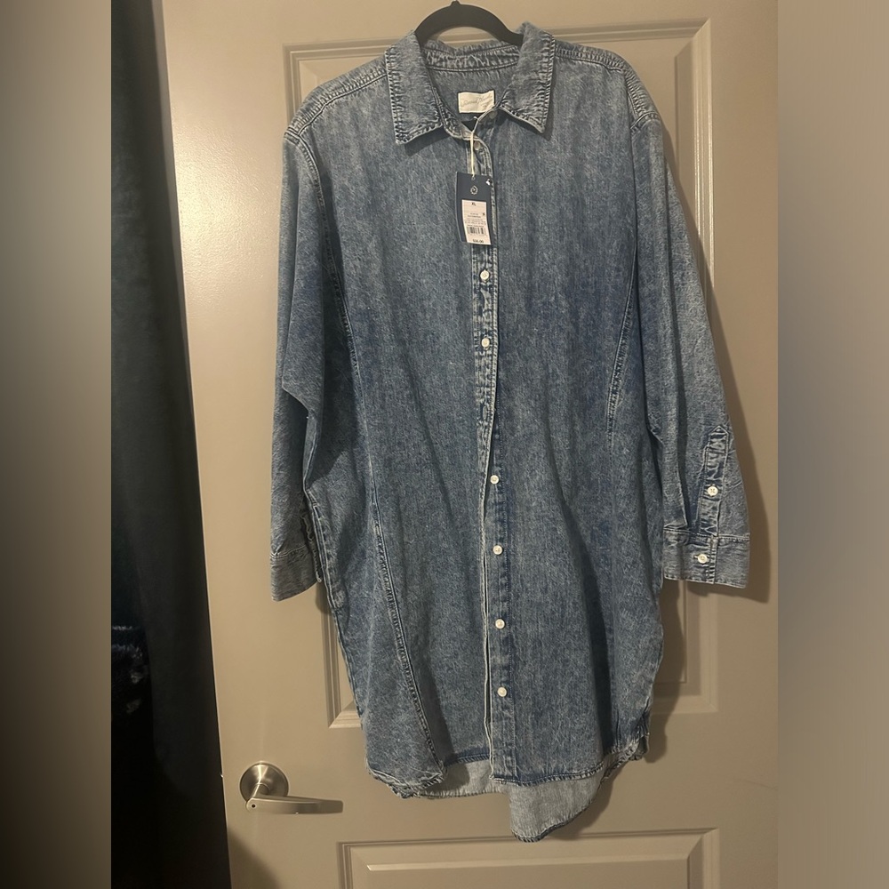 Denim Dress-button down 
Universal Thread brand